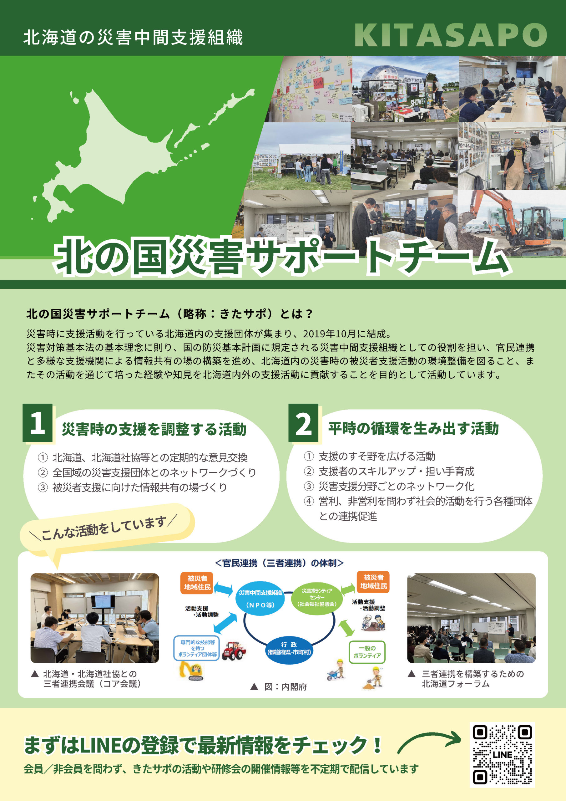 「きたサポ」のチラシがリニューアル！画像